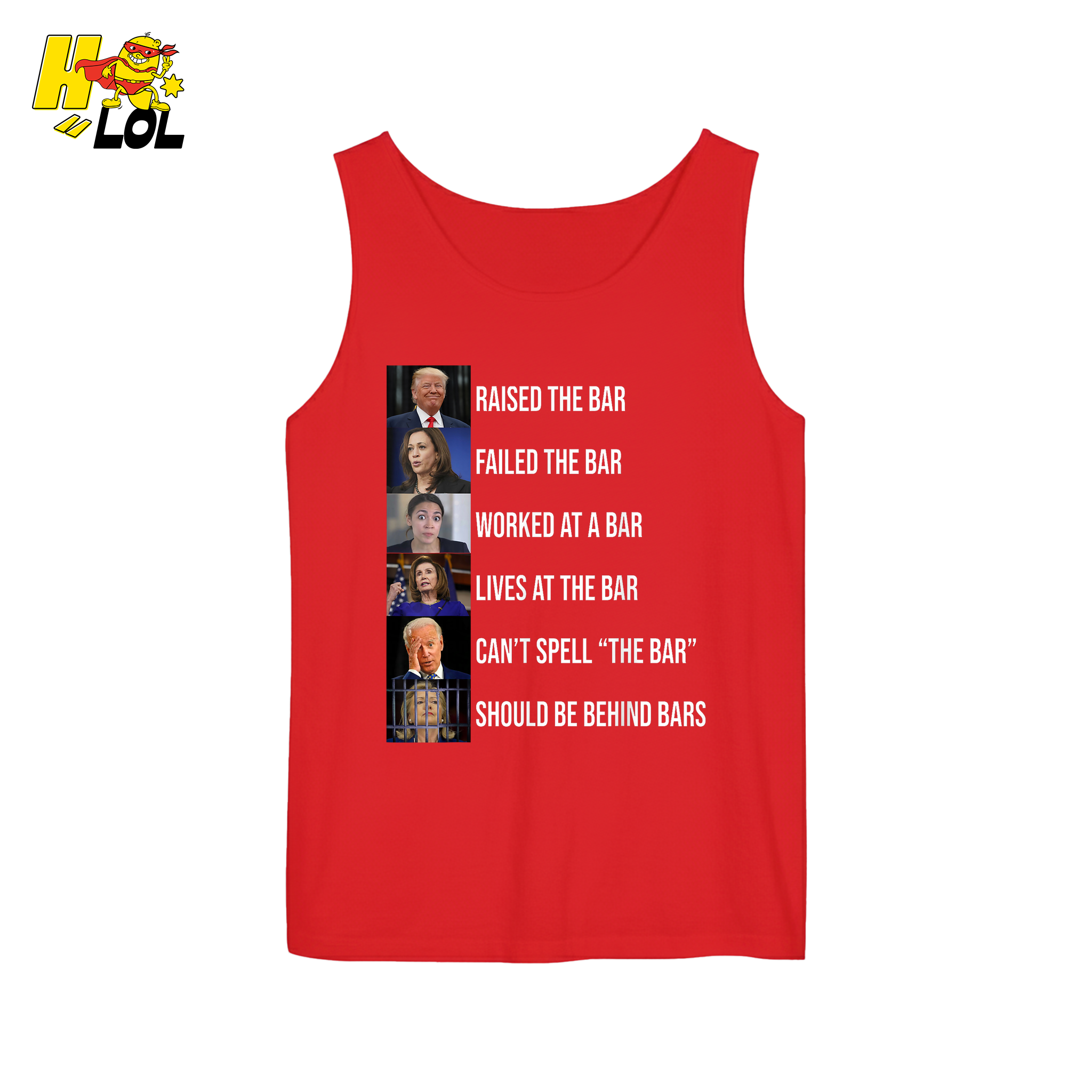 Bar Pun Anti-Democrat Political Meme Funny Sarcastic Shirt - HQLOL