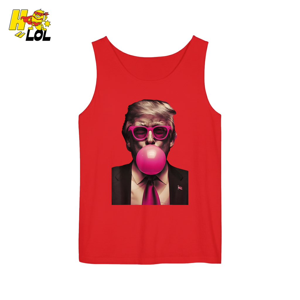Trump Bubble Gum Pink Glasses Funny Pop Art Viral Meme Shirt - HQLOL