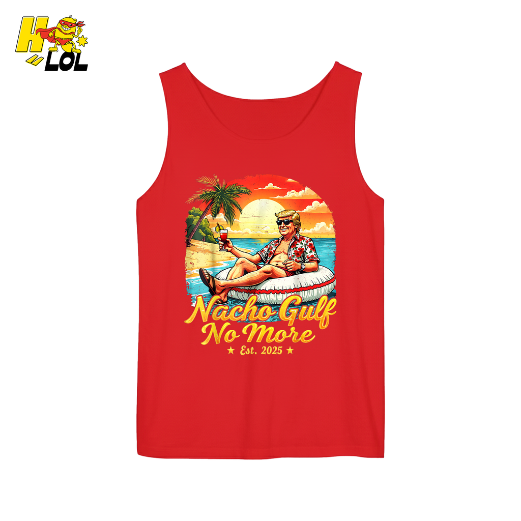 Nacho Gulf No More Shirt Funny Tropical Sunset Beach Graphic - HQLOL