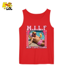 MILF Man I Love Felons Shirt Funny Pink Retro Meme Shirt - HQLOL
