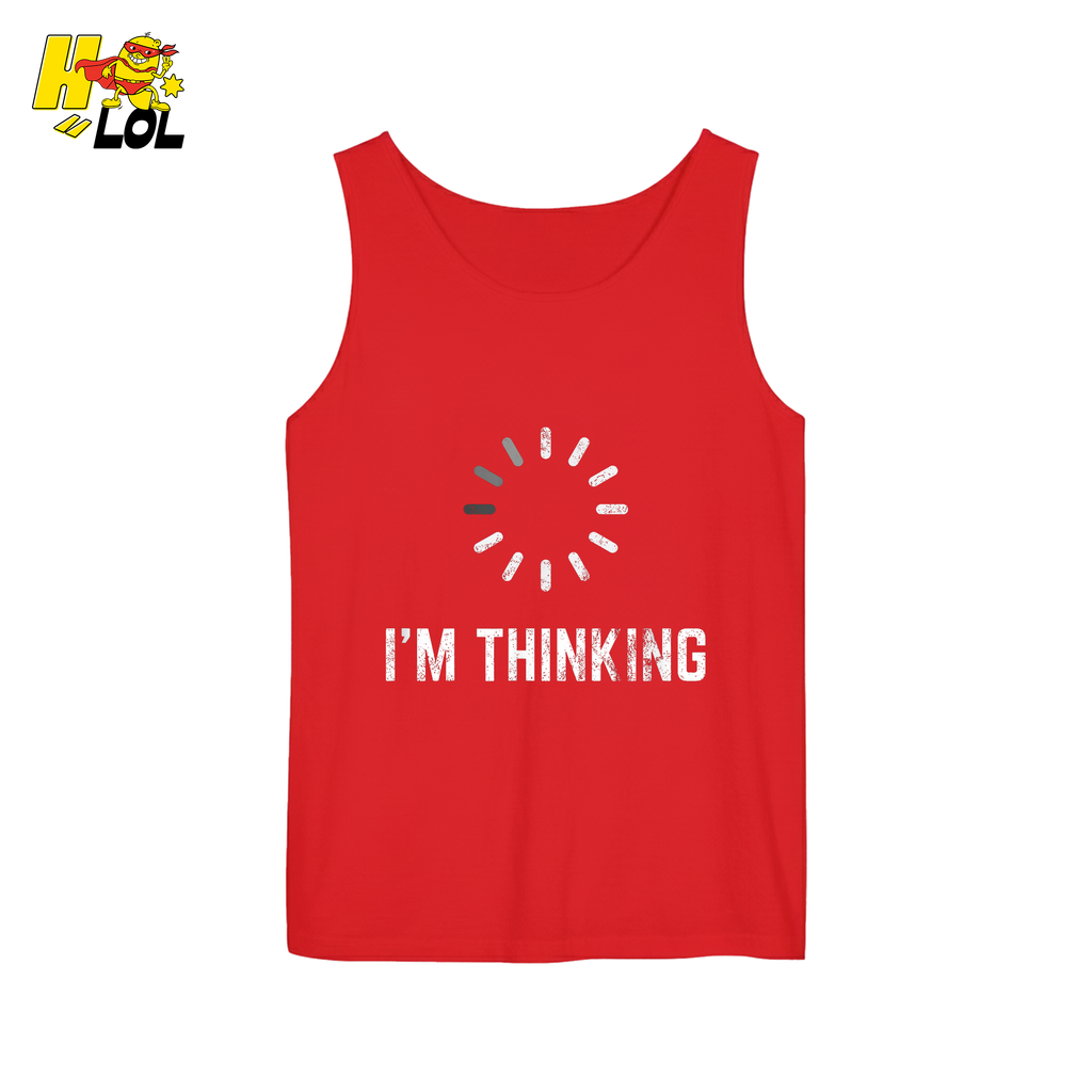 I’m Thinking Shirt Funny Loading Spinner Meme Shirt - HQLOL