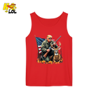 Patriotic Hunting Shirt Hunter Deer American Flag Graphic Shirt - HQLOL