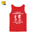 40 45 Presidents Shirt Funny Patriotic Conservative Graphic Shirt - HQLOL