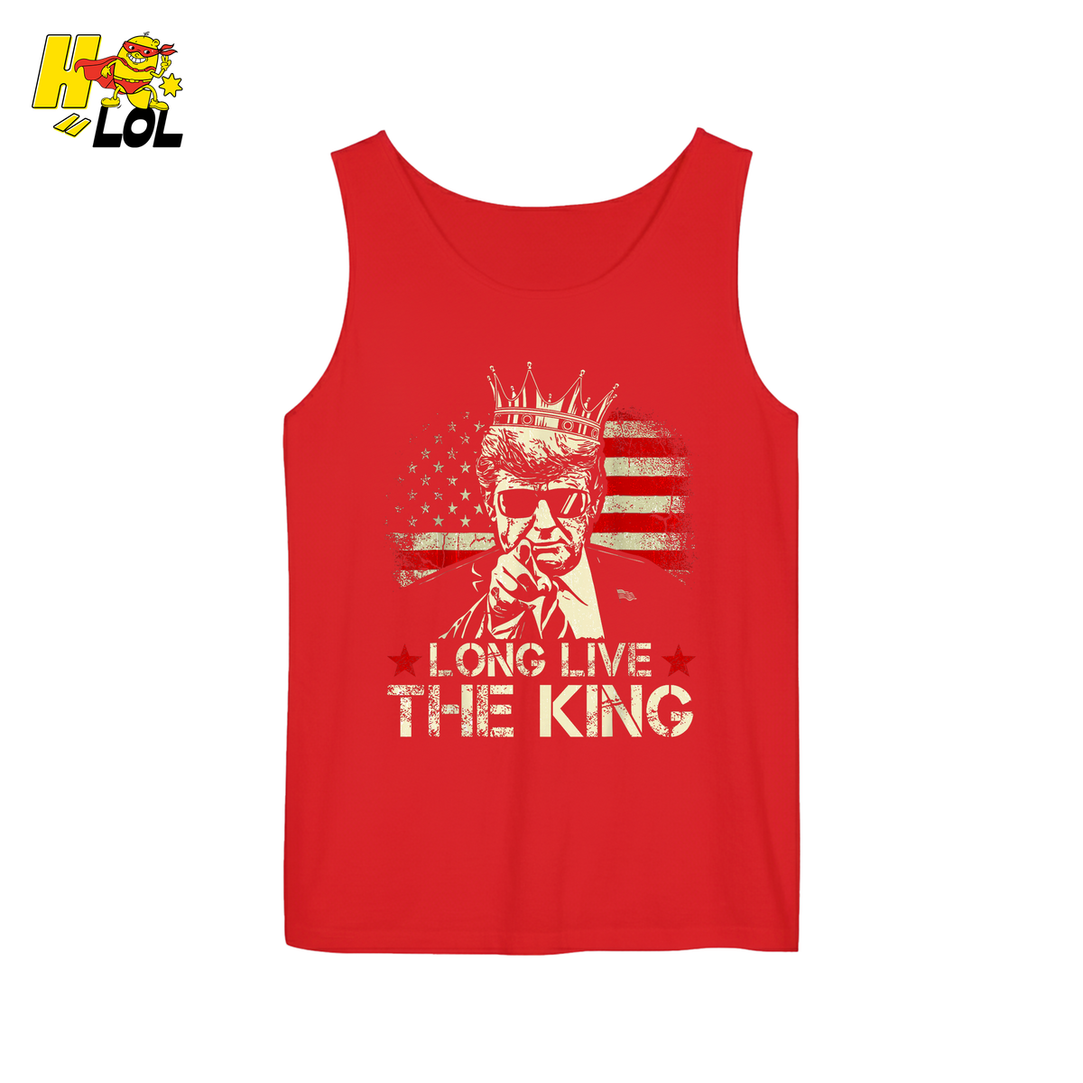 Donald Trump Long Live The King Shirt Patriotic Political Gift - HQLOL