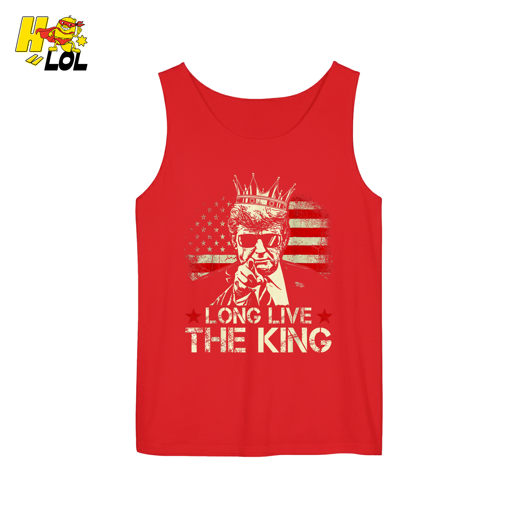 Donald Trump Long Live The King Shirt Patriotic Political Gift - HQLOL