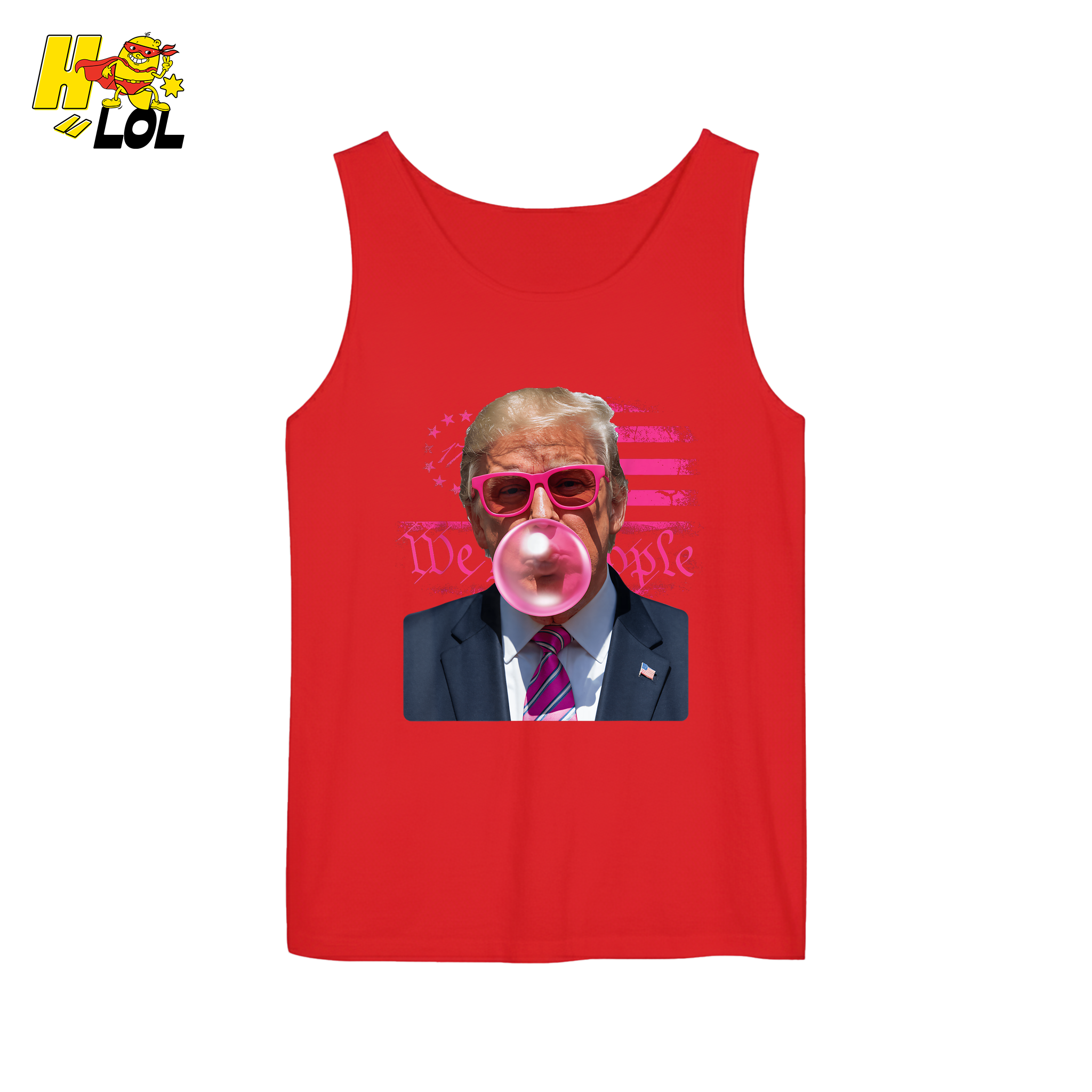Trump Bubblegum Shirt Funny Graphic Shirt - HQLOL