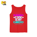 Running Code Is My Cardio Shirt Funny Programmer Neon Shirt - HQLOL