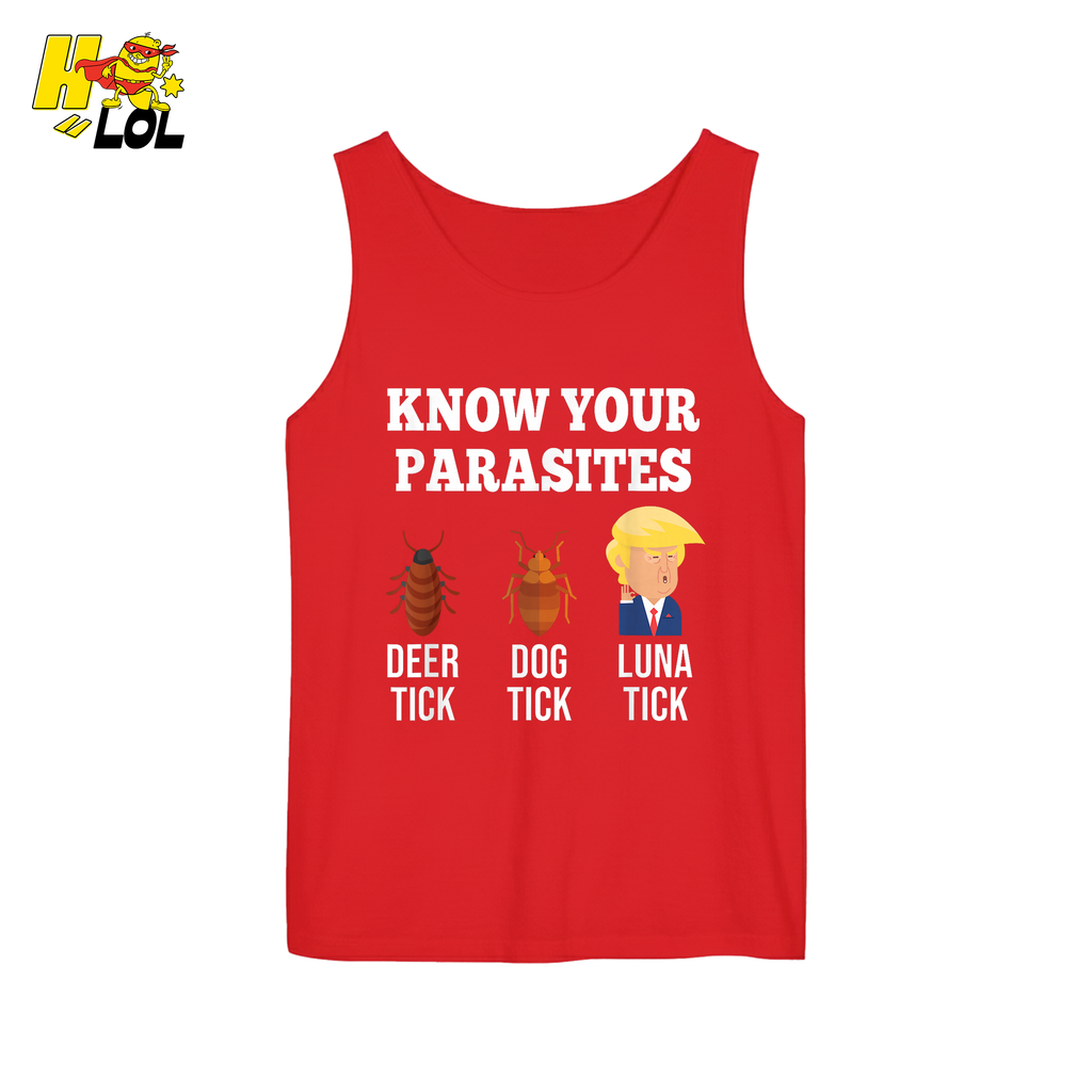 Know Your Parasites Shirt Funny Tick Meme Satire Graphic Shirt - HQLOL