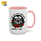 Till We Are Ghosts Skeleton Couple Mug Gift for Couples - HQLOL