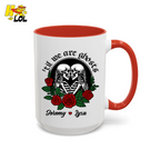 Till We Are Ghosts Skeleton Couple Mug Gift for Couples - HQLOL