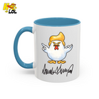 Trump Gifts Trump Chicken Meme Mug Gift For Political Humor Fans - HQLOL