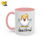 Trump Gifts Trump Chicken Meme Mug Gift For Political Humor Fans - HQLOL
