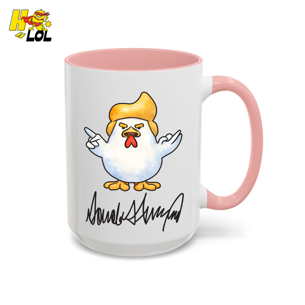 Trump Gifts Trump Chicken Meme Mug Gift For Political Humor Fans - HQLOL