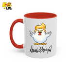 Trump Gifts Trump Chicken Meme Mug Gift For Political Humor Fans - HQLOL