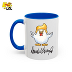 Trump Gifts Trump Chicken Meme Mug Gift For Political Humor Fans - HQLOL