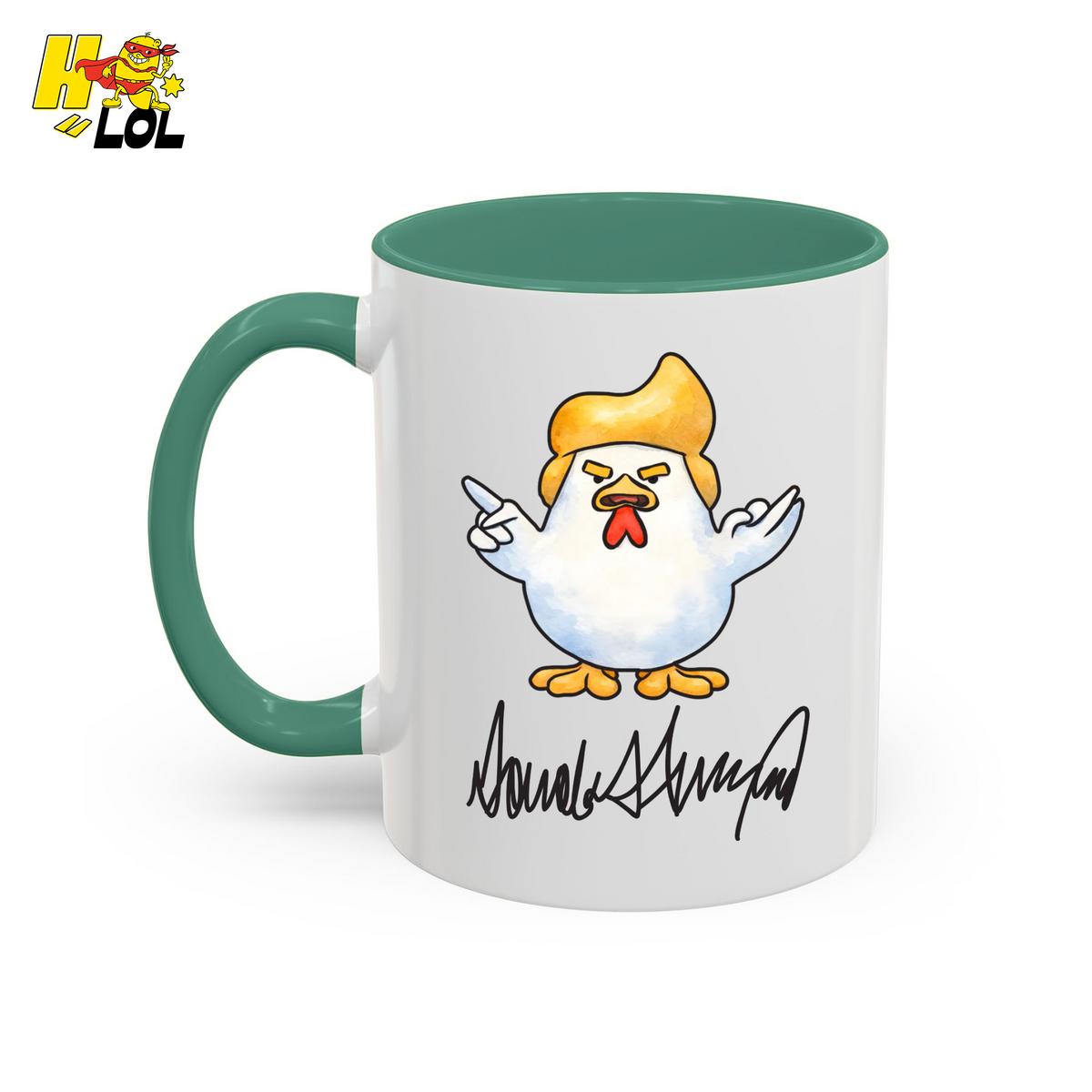 Trump Gifts Trump Chicken Meme Mug Gift For Political Humor Fans - HQLOL