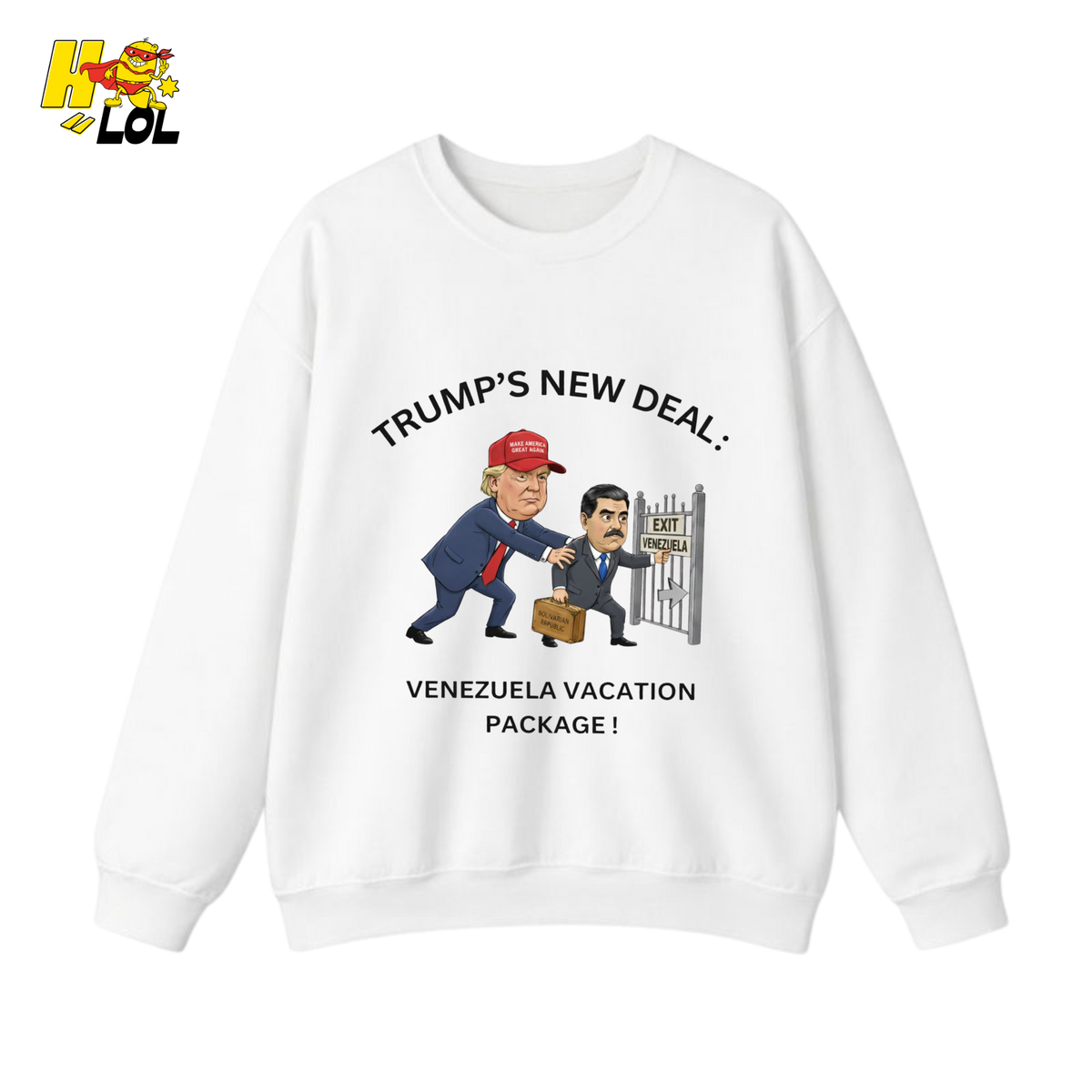 Trump New Deal Venezuela Vacation Package  Gift for Republicans - HQLOL