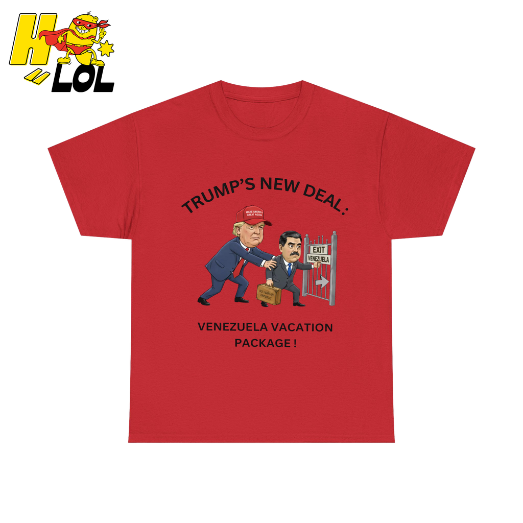 Trump New Deal Venezuela Vacation Package Shirt Gift for Republicans - HQLOL