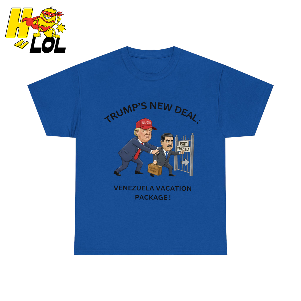 Trump New Deal Venezuela Vacation Package Shirt Gift for Republicans - HQLOL