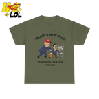 Trump New Deal Venezuela Vacation Package Shirt Gift for Republicans - HQLOL