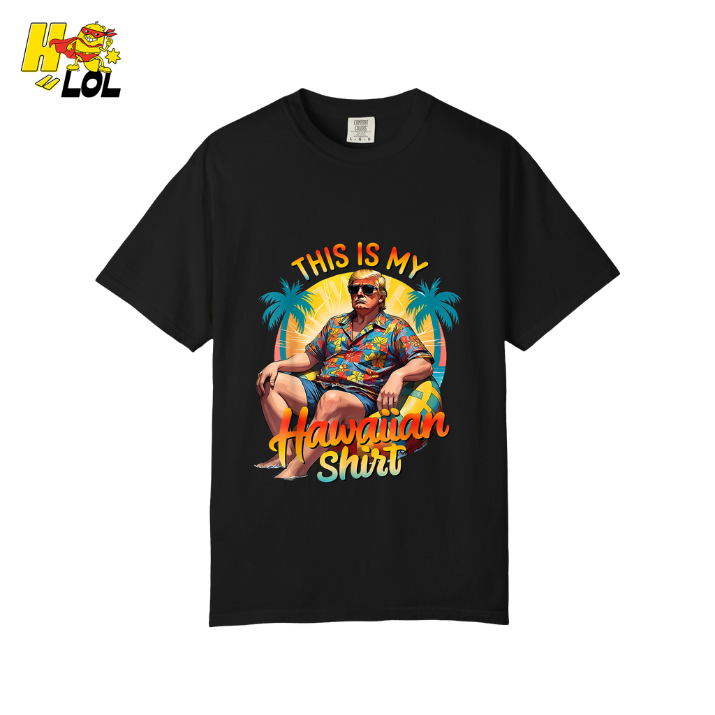 Trump Hawaiian Shirt Funny Summer Vacation Meme Gift Shirt - HQLOL