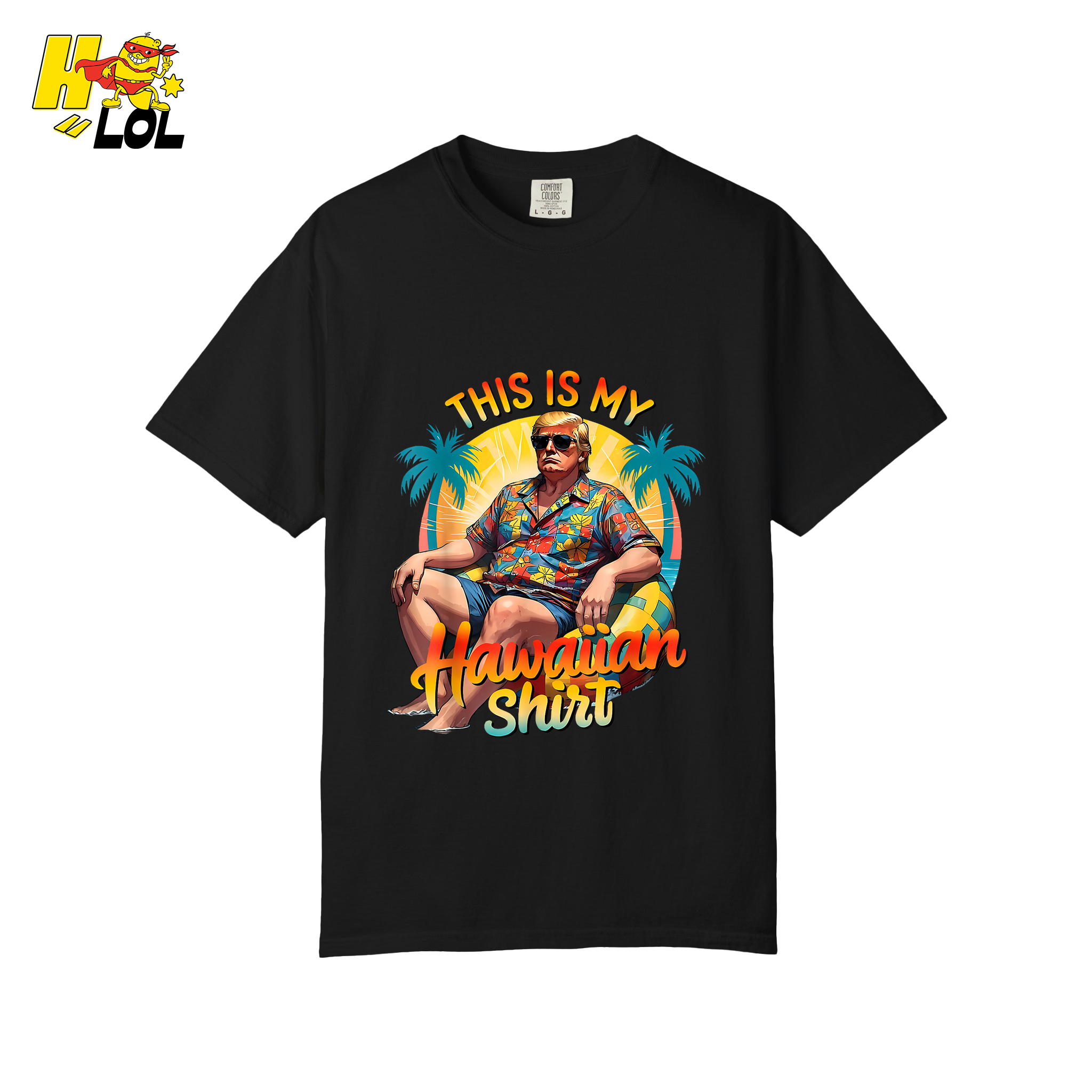 Trump Hawaiian Shirt Funny Summer Vacation Meme Gift Shirt - HQLOL