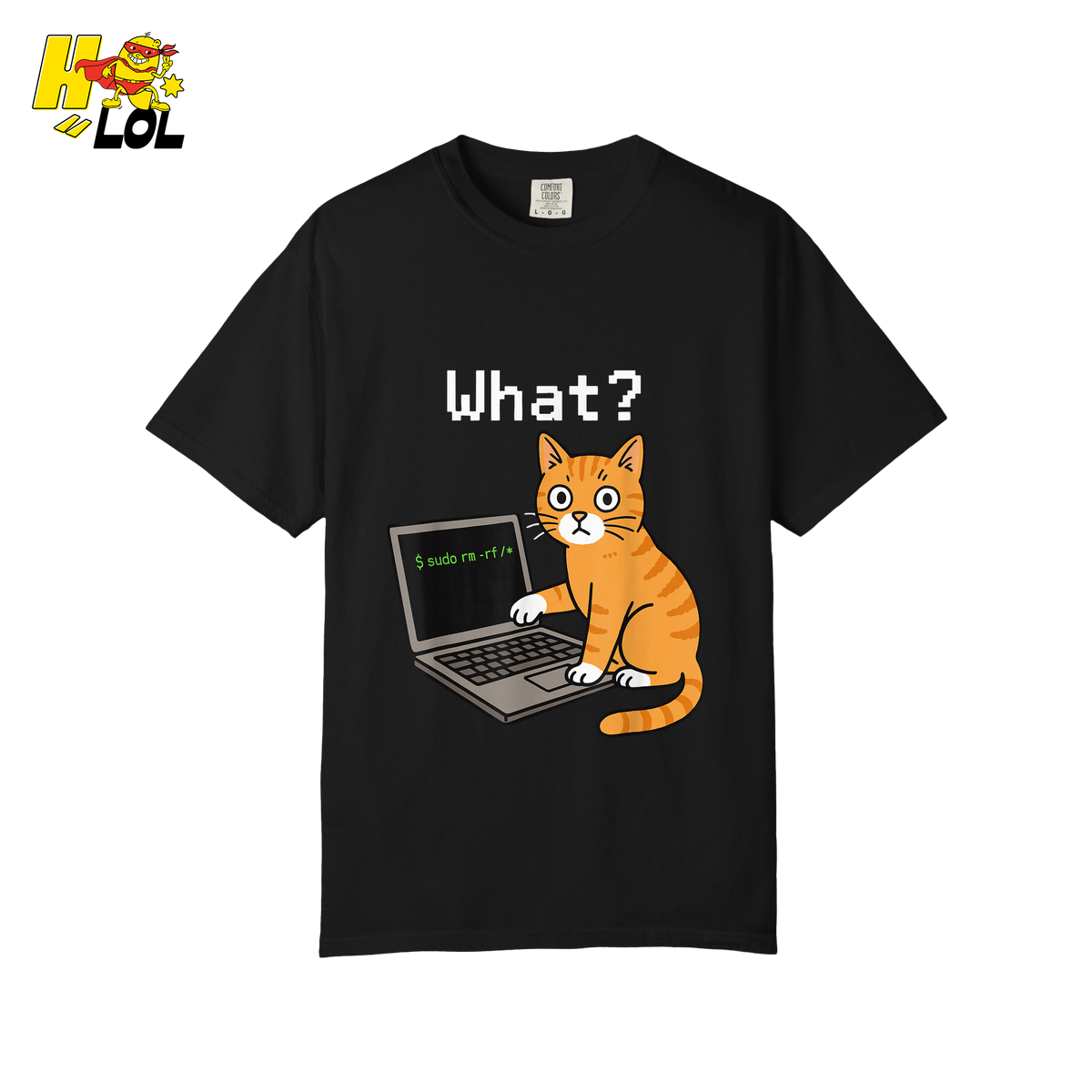 What? Coding Cat Shirt Funny Programmer Cat Shirt - HQLOL