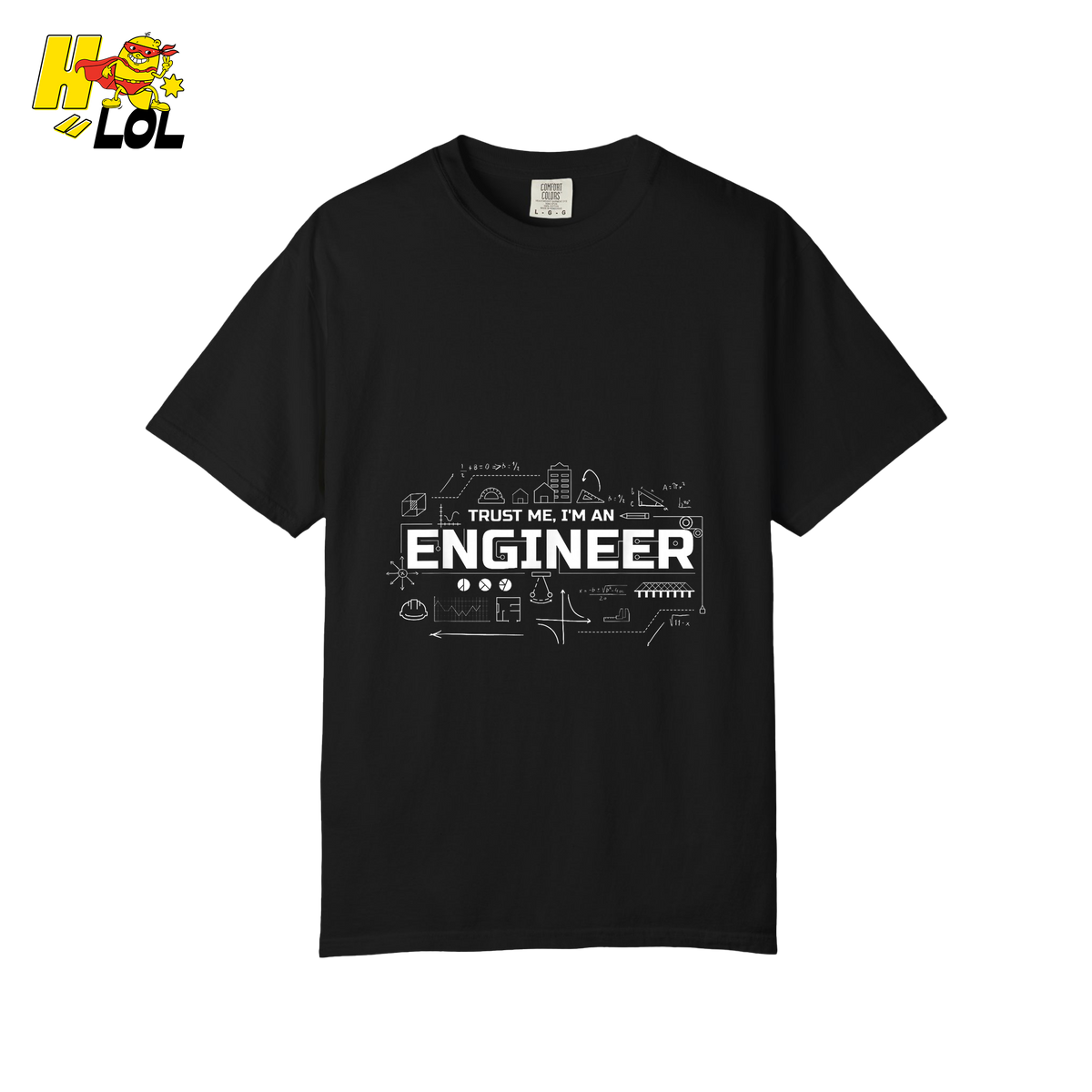 Trust Me I’m an Engineer Shirt Funny Blueprint Engineering Shirt - HQLOL