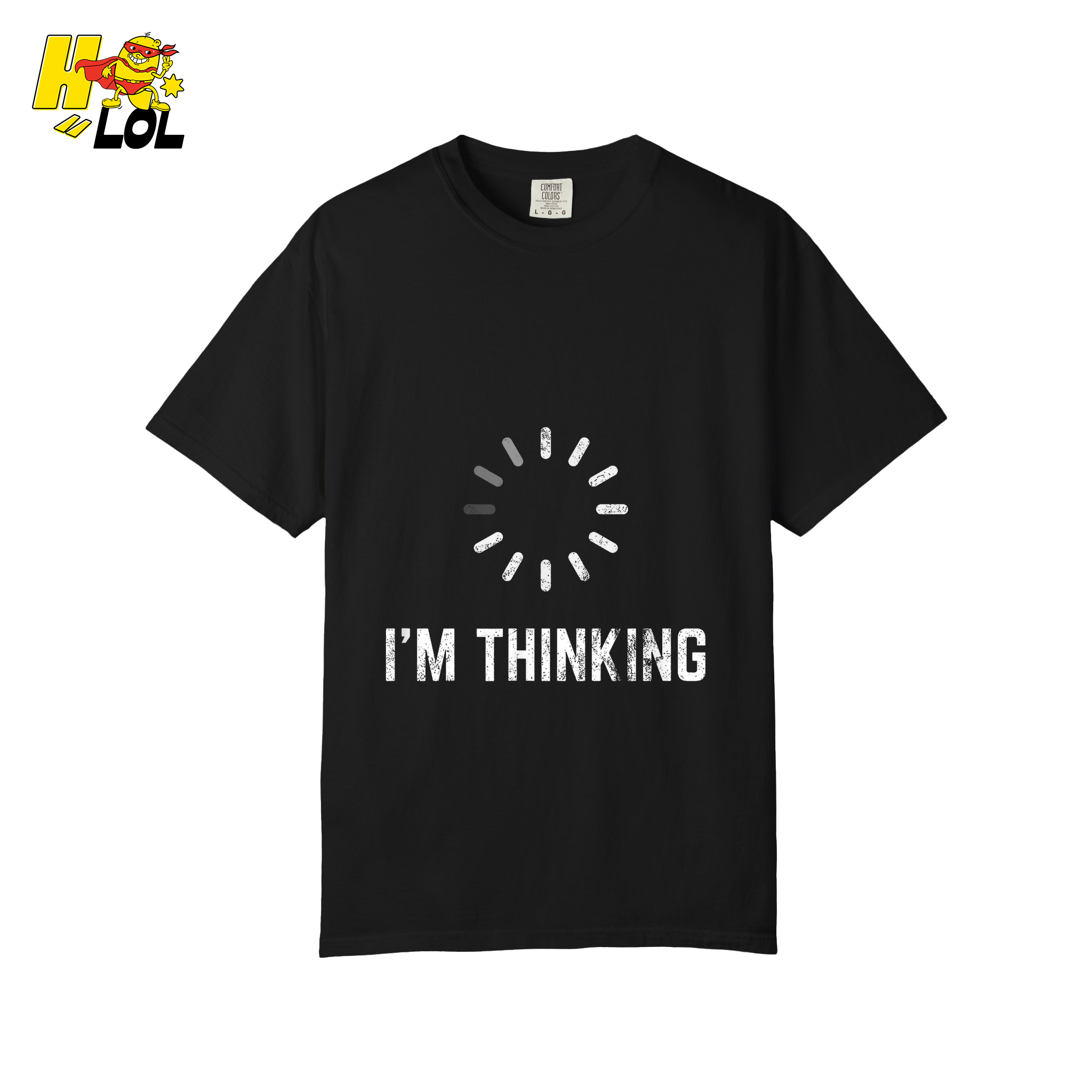 I’m Thinking Shirt Funny Loading Spinner Meme Shirt - HQLOL