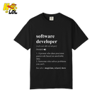 Software Developer Definition Shirt Funny Coding Dictionary Shirt - HQLOL