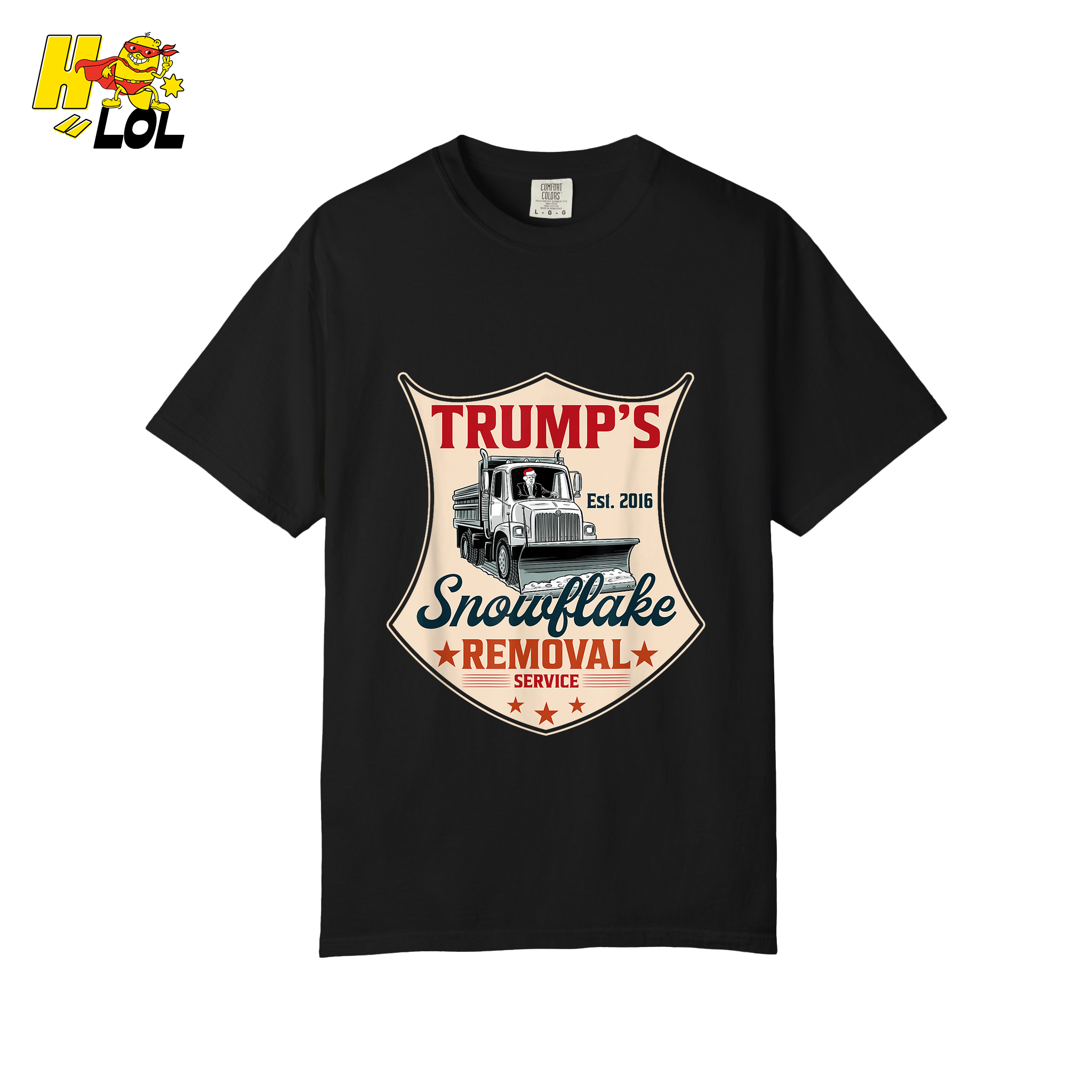 Trump's Snowflake Removal Service Funny Anti-Liberal Satire Shirt - HQLOL