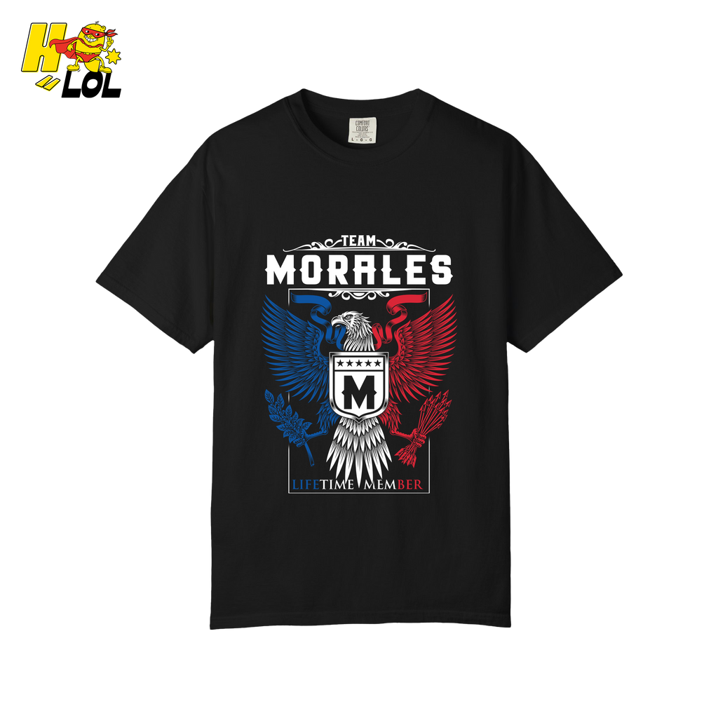 Team Morales Lifetime Member - Family Name - HQ LOL