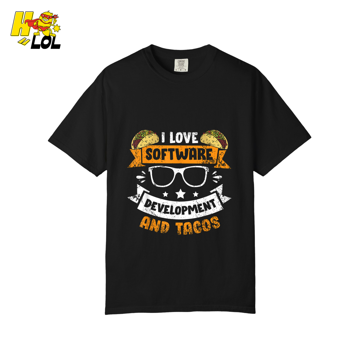 Software Development and Tacos Shirt Funny Programmer Taco Shirt - HQLOL