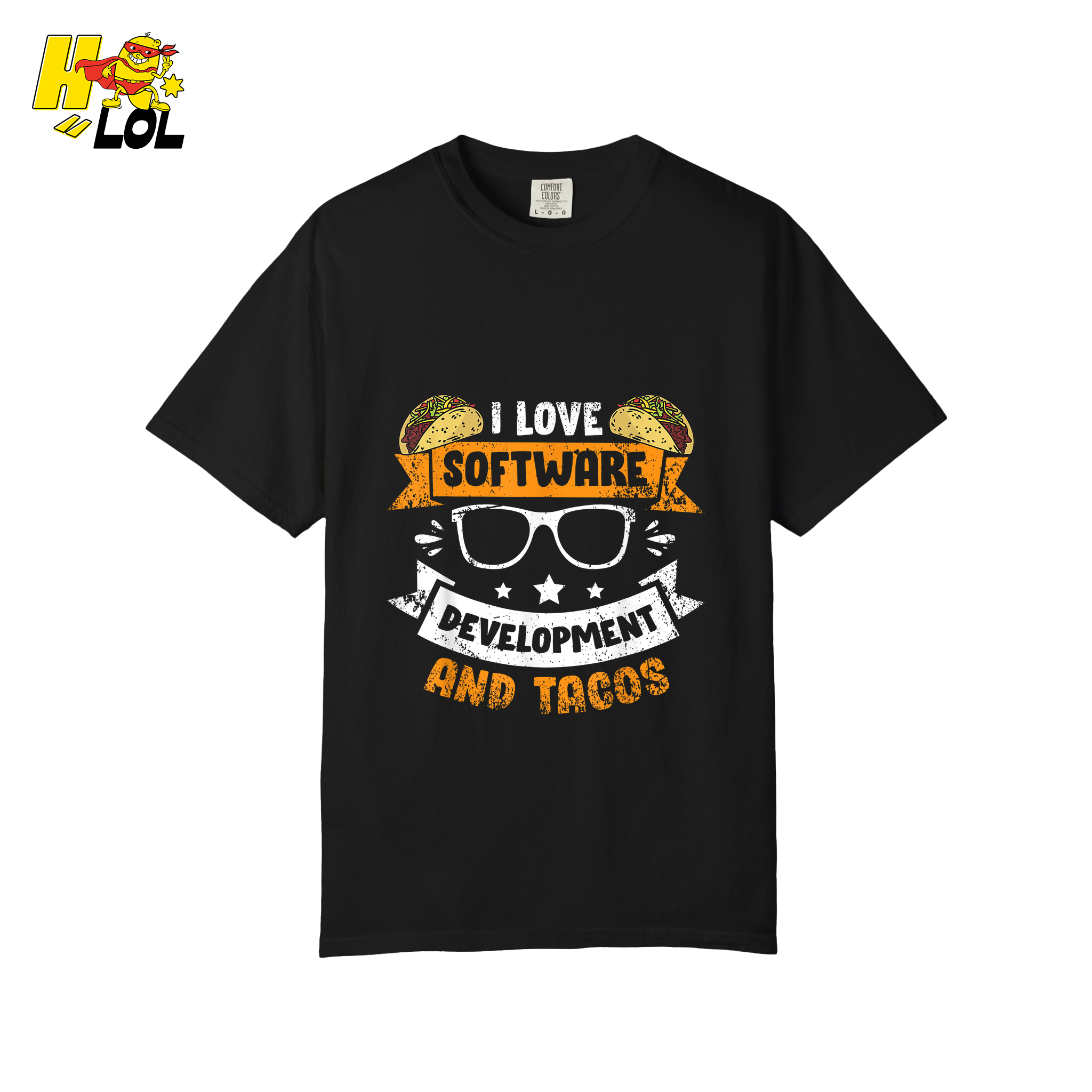 Software Development and Tacos Shirt Funny Programmer Taco Shirt - HQLOL