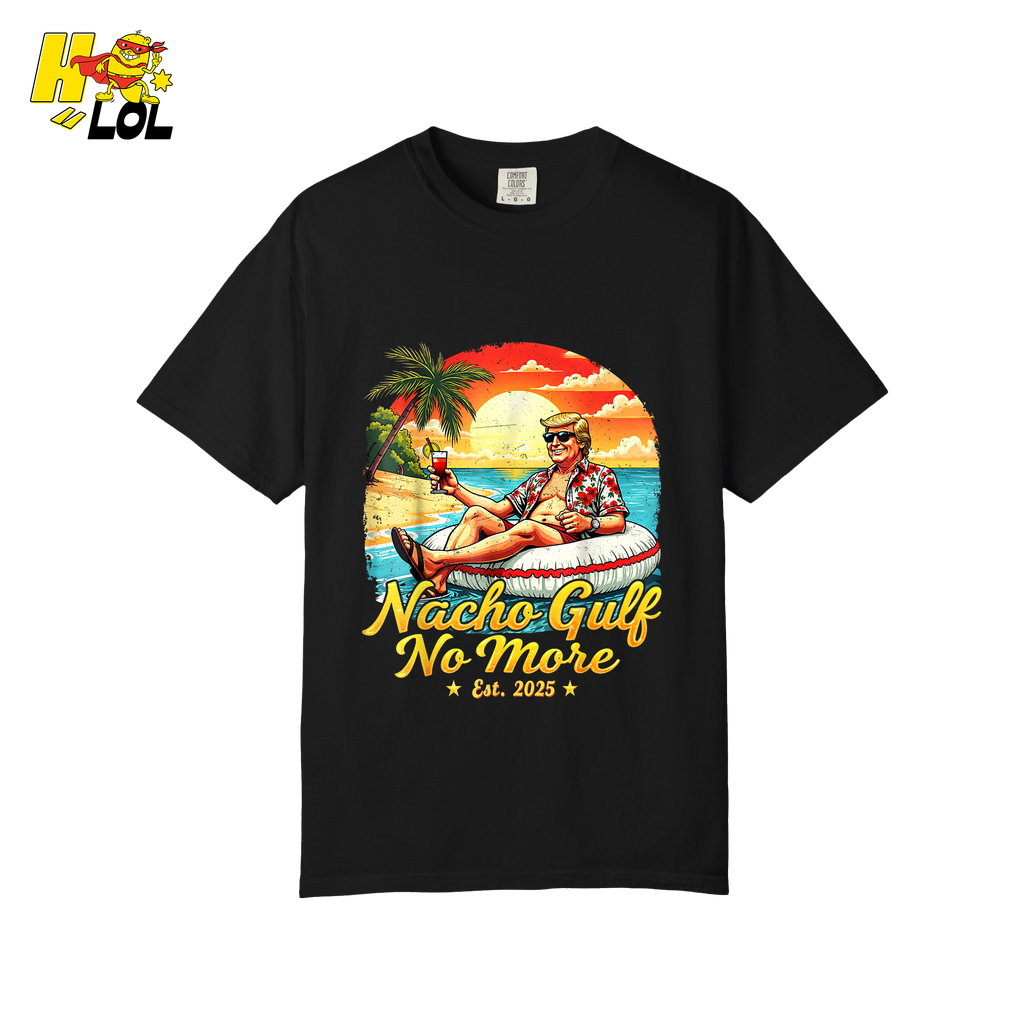 Nacho Gulf No More Shirt Funny Tropical Sunset Beach Graphic - HQLOL