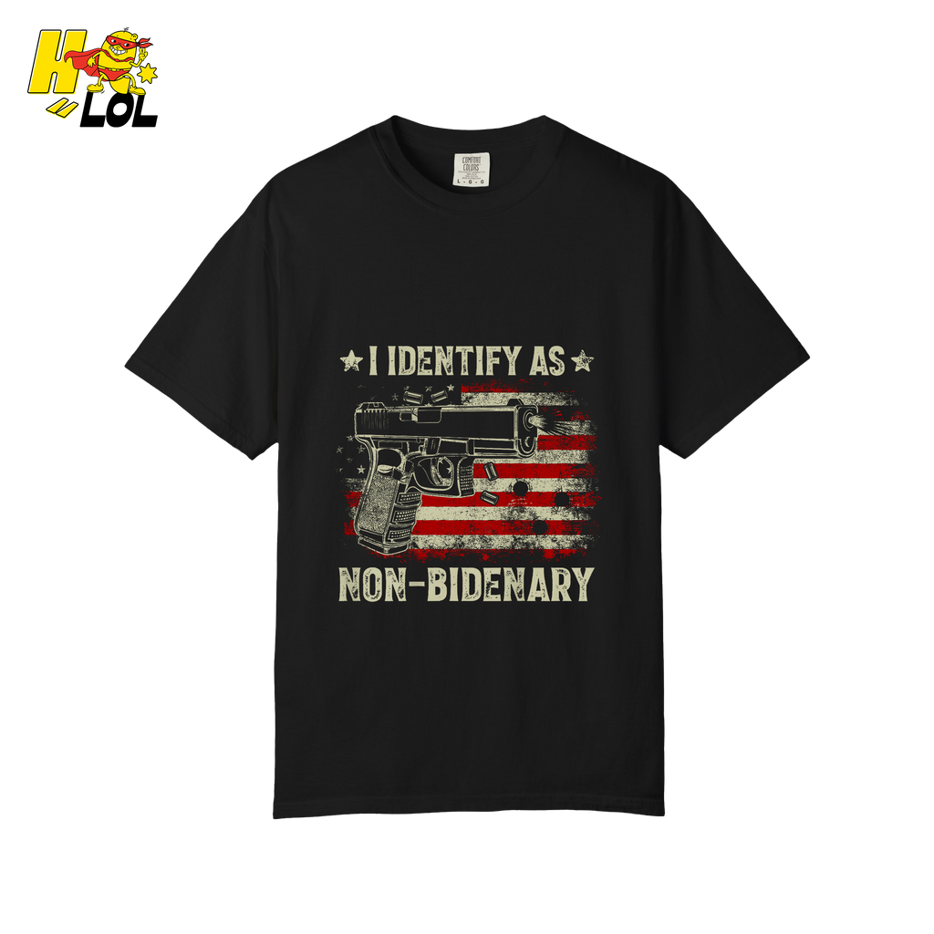 Non-Bidenary Shirt Funny Patriotic Political Satire Shirt - HQLOL