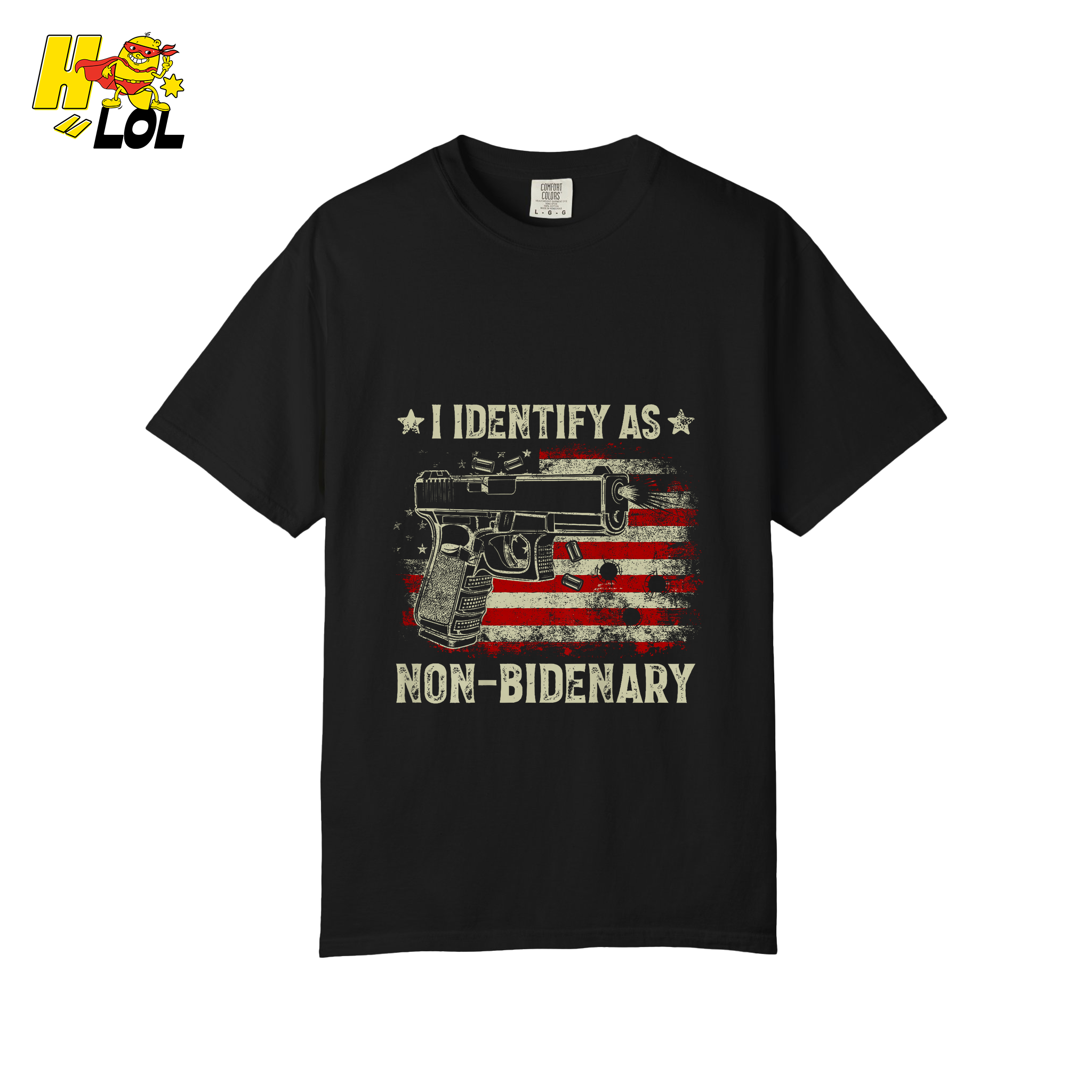 Non-Bidenary Shirt Funny Patriotic Political Satire Shirt - HQLOL