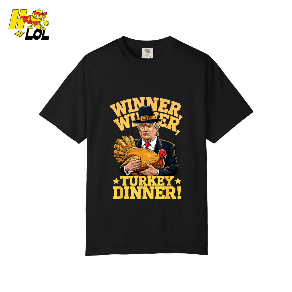 Winner Winner Turkey Dinner Shirt Funny Thanksgiving Shirt - HQLOL