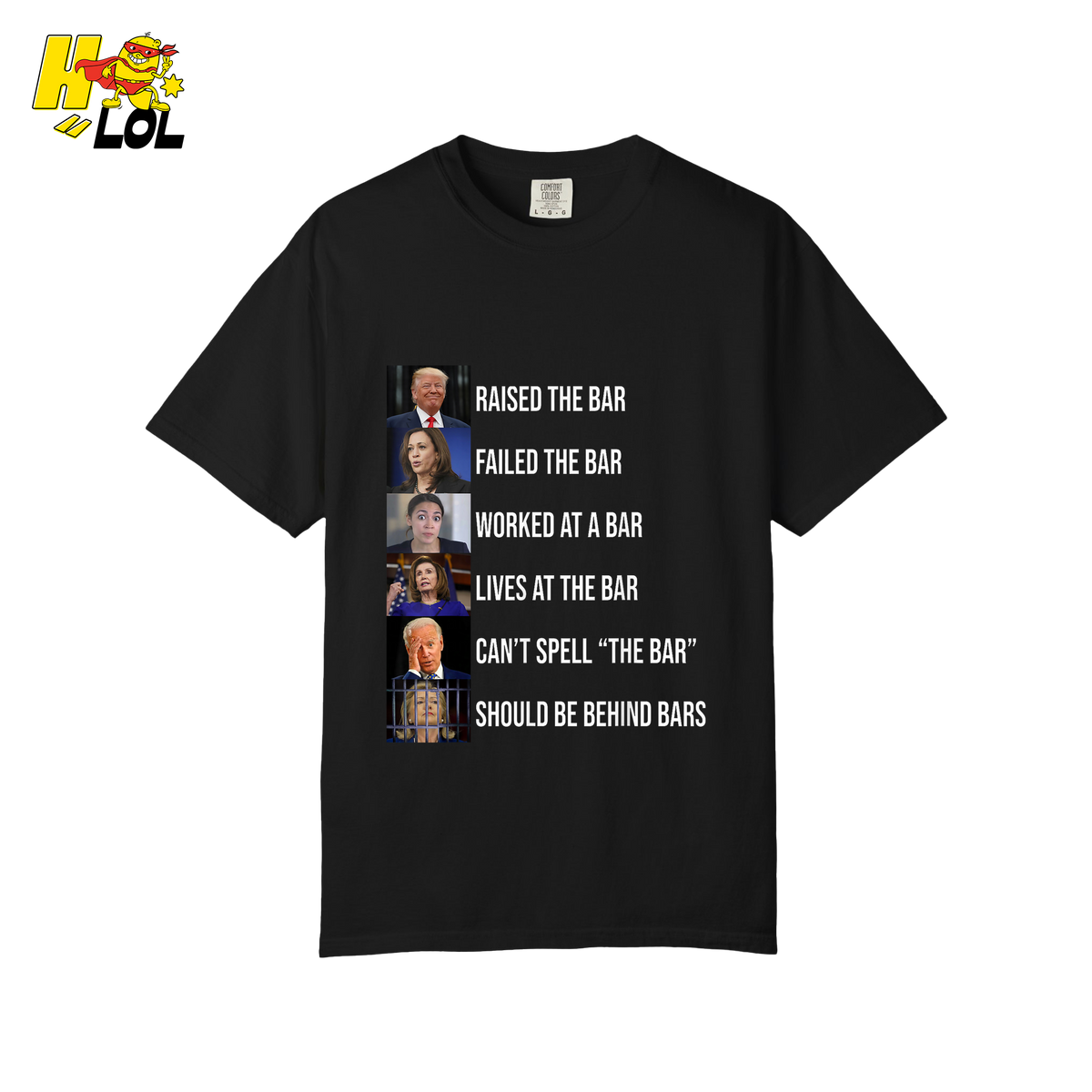 Bar Pun Anti-Democrat Political Meme Funny Sarcastic Shirt - HQLOL