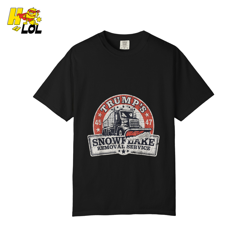 Trump 45/47 Snowflake Removal Service Anti-Liberal Satire Shirt - HQLOL