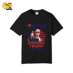 I Love It When I Wake Up Trump Is President Shirt Patriotic Shirt - HQLOL