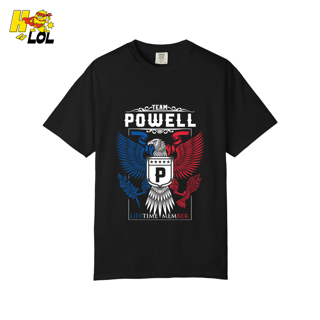 Team Powell Lifetime Member - Family Name - HQ LOL
