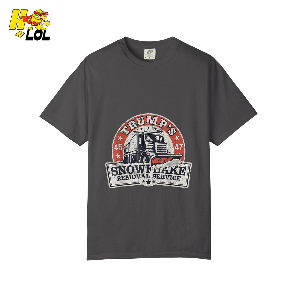 Trump 45/47 Snowflake Removal Service Anti-Liberal Satire Shirt - HQLOL