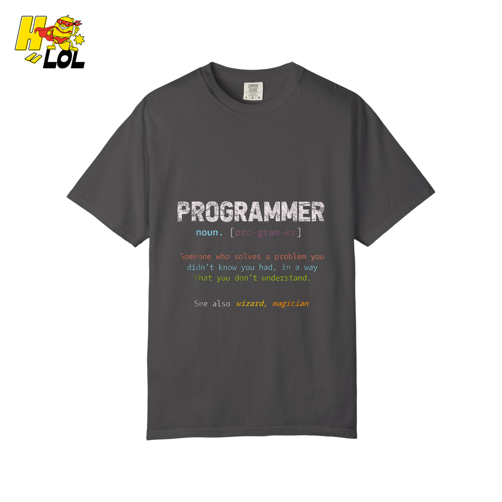 Programmer Definition Shirt Funny Coding Dictionary Shirt - HQLOL