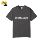 Programmer Definition Shirt Funny Coding Dictionary Shirt - HQLOL