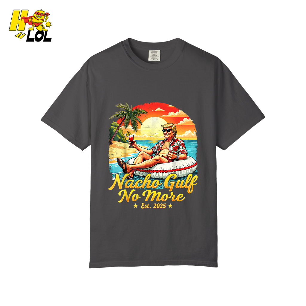 Nacho Gulf No More Shirt Funny Tropical Sunset Beach Graphic - HQLOL