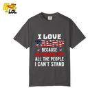 I Love Trump Shirt Funny Patriotic Quote Conservative Shirt - HQLOL
