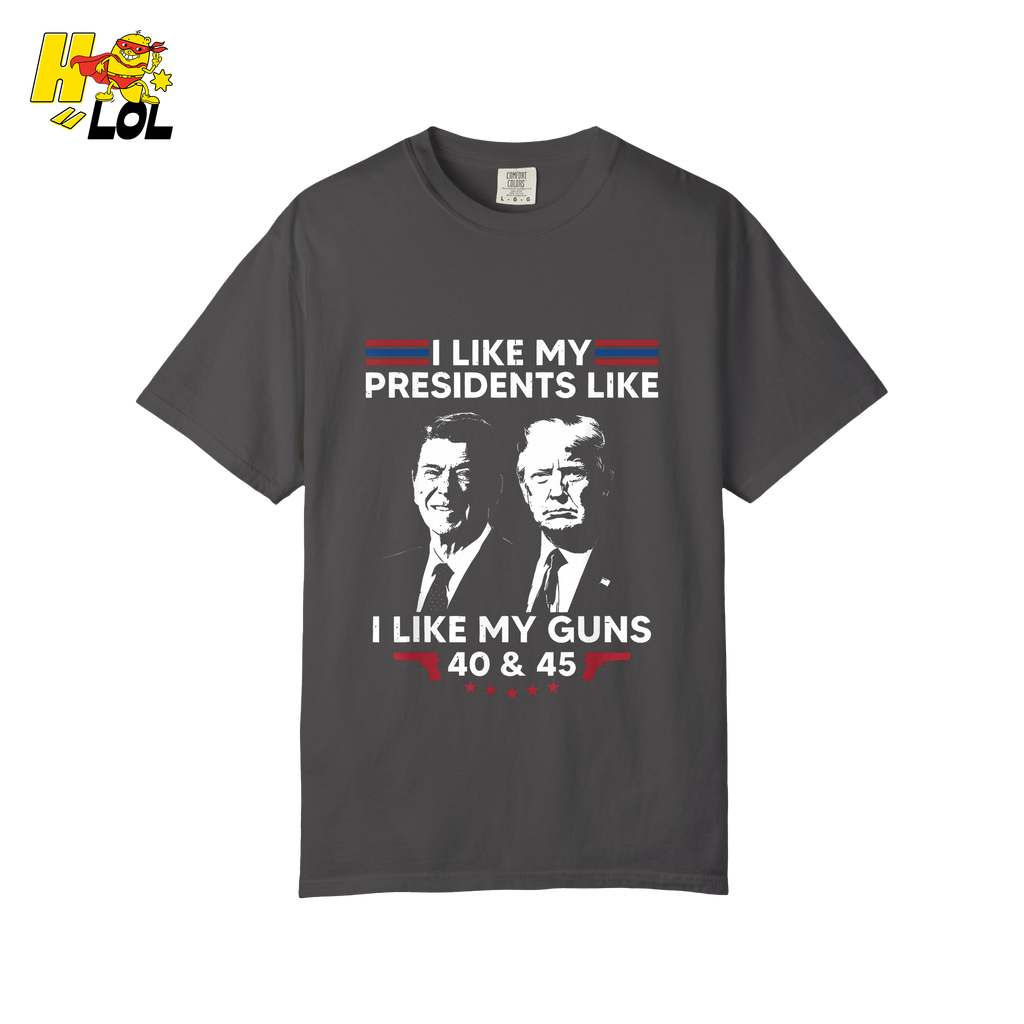 40 45 Presidents Shirt Funny Patriotic Conservative Graphic Shirt - HQLOL