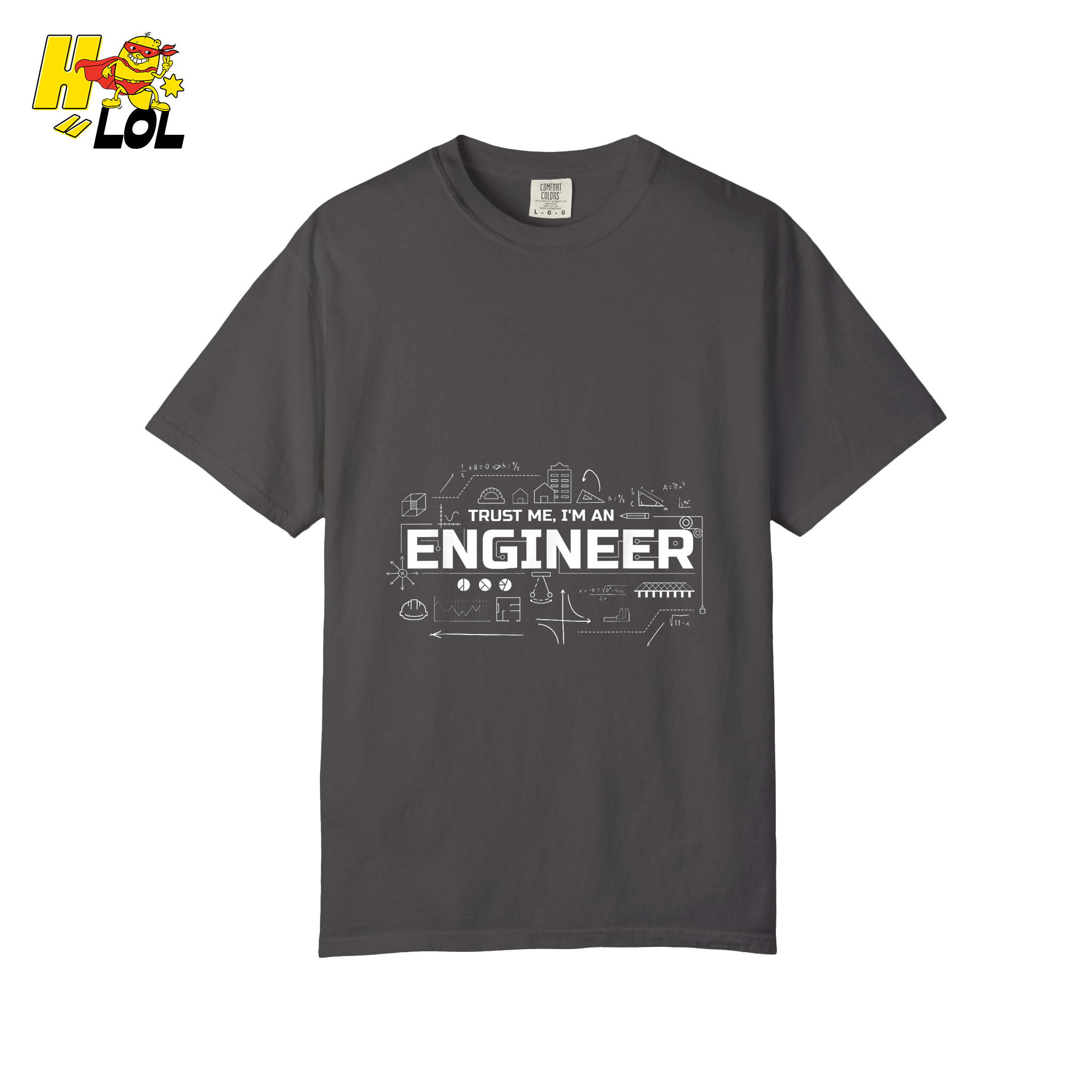Trust Me I’m an Engineer Shirt Funny Blueprint Engineering Shirt - HQLOL