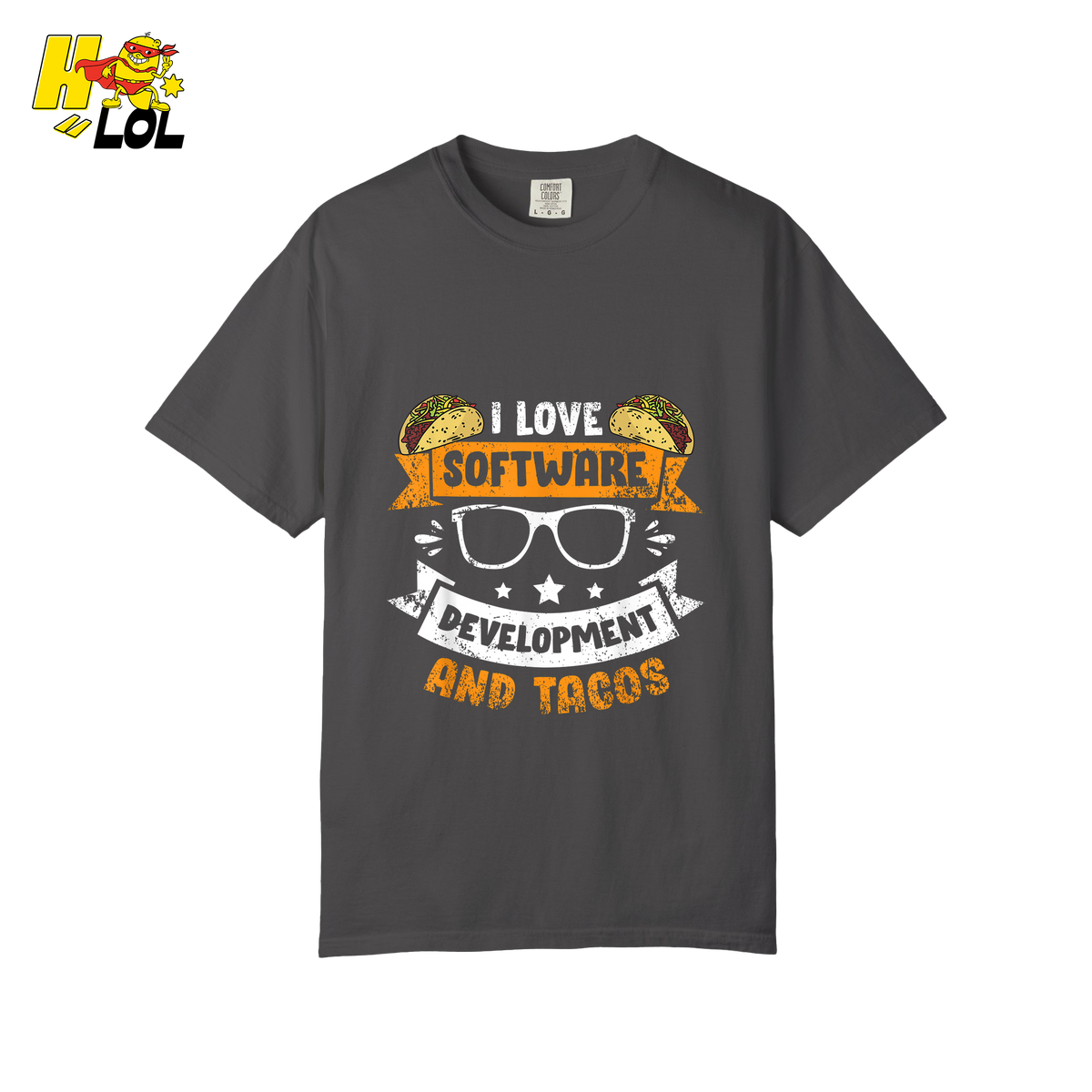 Software Development and Tacos Shirt Funny Programmer Taco Shirt - HQLOL
